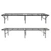 King size Black Metal Platform Bed Frame