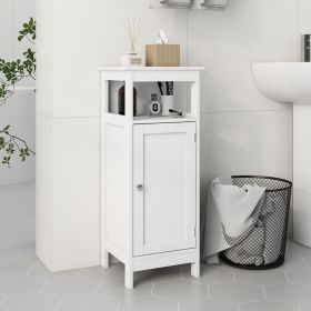 Bathroom Single Door Cabinet with Adjustable Shelf – Versatile and Elegant Storage Solution