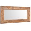 Decorative Mirror Teak 47.2"x23.6" Rectangular