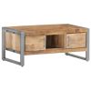 Coffee Table 37.4"x19.7"x15.7" Rough Mango Wood