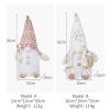 Lighted Christmas Gnomes Decorations for Home, 2 Pack Christmas Gnomes Plush