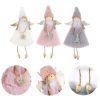 Christmas Doll Pendant Xmas Tree Hanging Angel Plush Decor Party Ornaments Gift