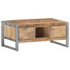 Coffee Table 37.4"x19.7"x15.7" Rough Mango Wood