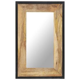 Mirror 31.5"x19.7" Solid Mango Wood