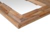 Decorative Mirror Teak 47.2"x23.6" Rectangular