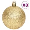 70 Piece Christmas Bauble Set Gold and Red