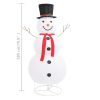 Decorative Christmas Snowman Figure LED Luxury Fabric 6 ft