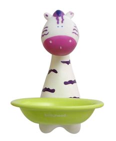 Cute Zebra Bathroom Strong Chuck Soap Holder Soap Dish for Kids