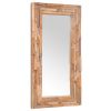 Decorative Mirror Teak 47.2"x23.6" Rectangular