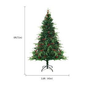 Christmas Tree PVC Artificial Snow Christmas Tree Mall Window Decoration Tree Cedar Christmas Tree Christmas Decoration Supplies (Option: SONG180CM)